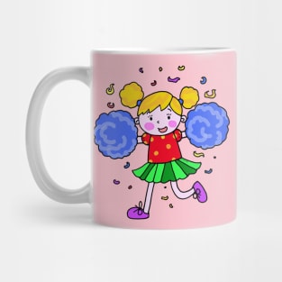 cute cheerleader girl Mug